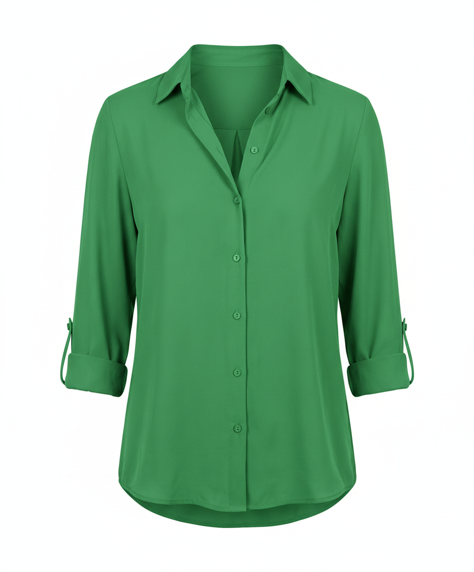 Elegant ladies blouse long sleeve