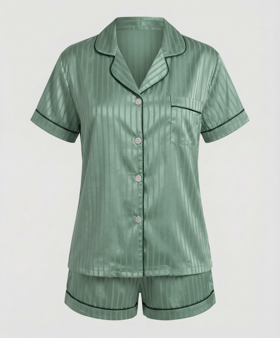 Satin Comfort Pajama Set Women