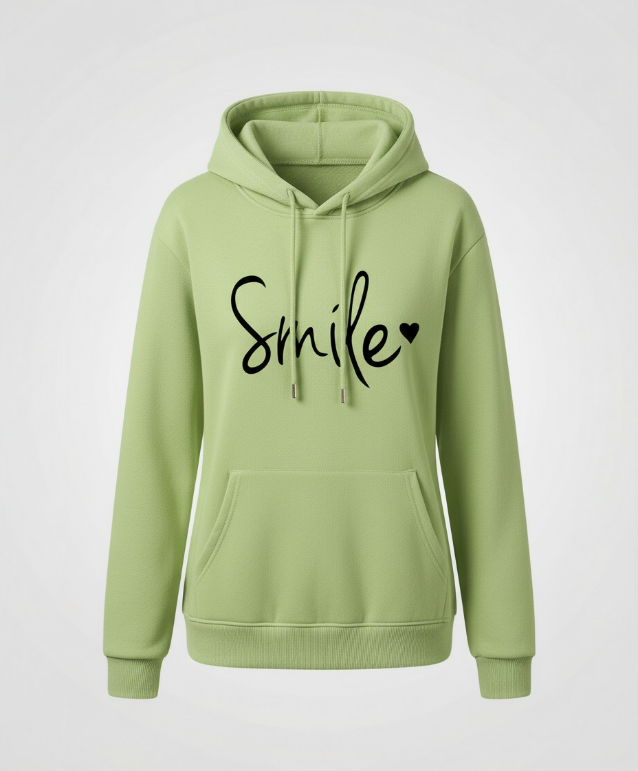 Casual Women's Hoodie Print
