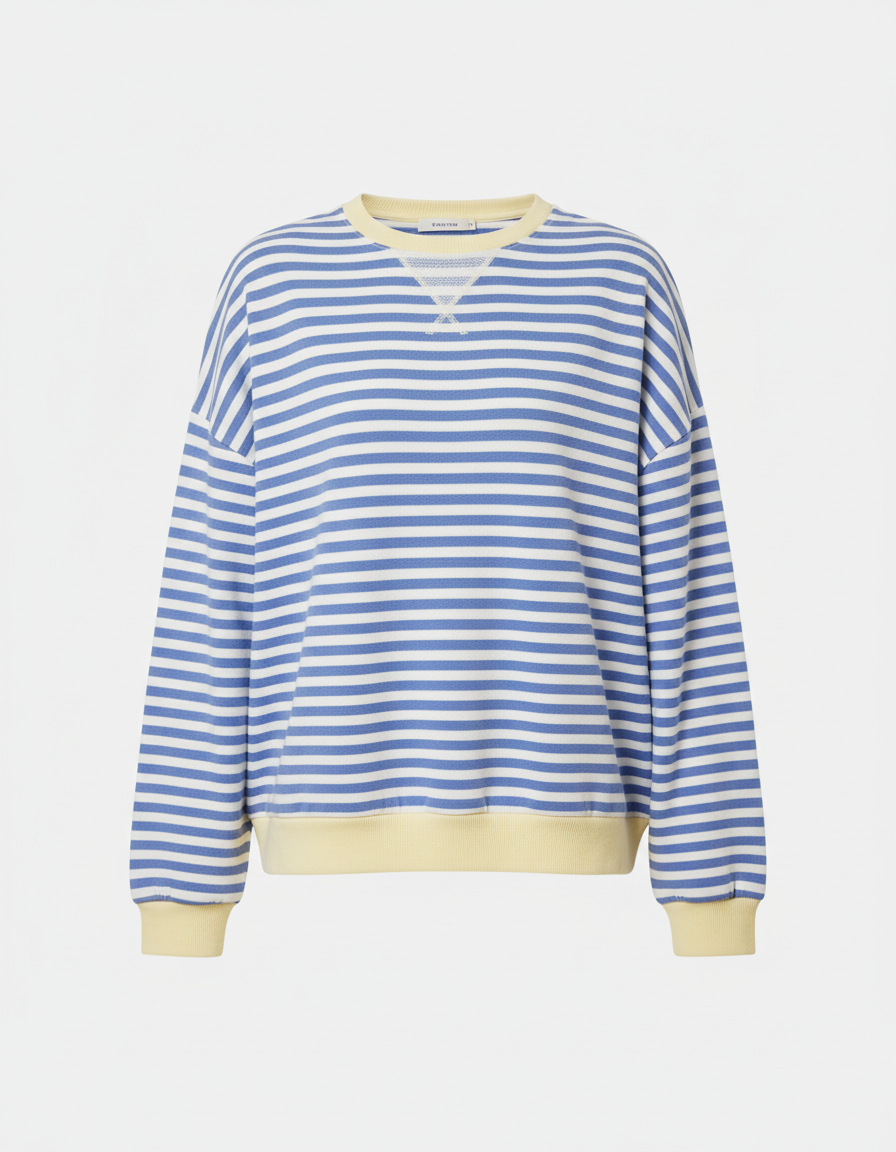 Striped Oversized Sweater Women