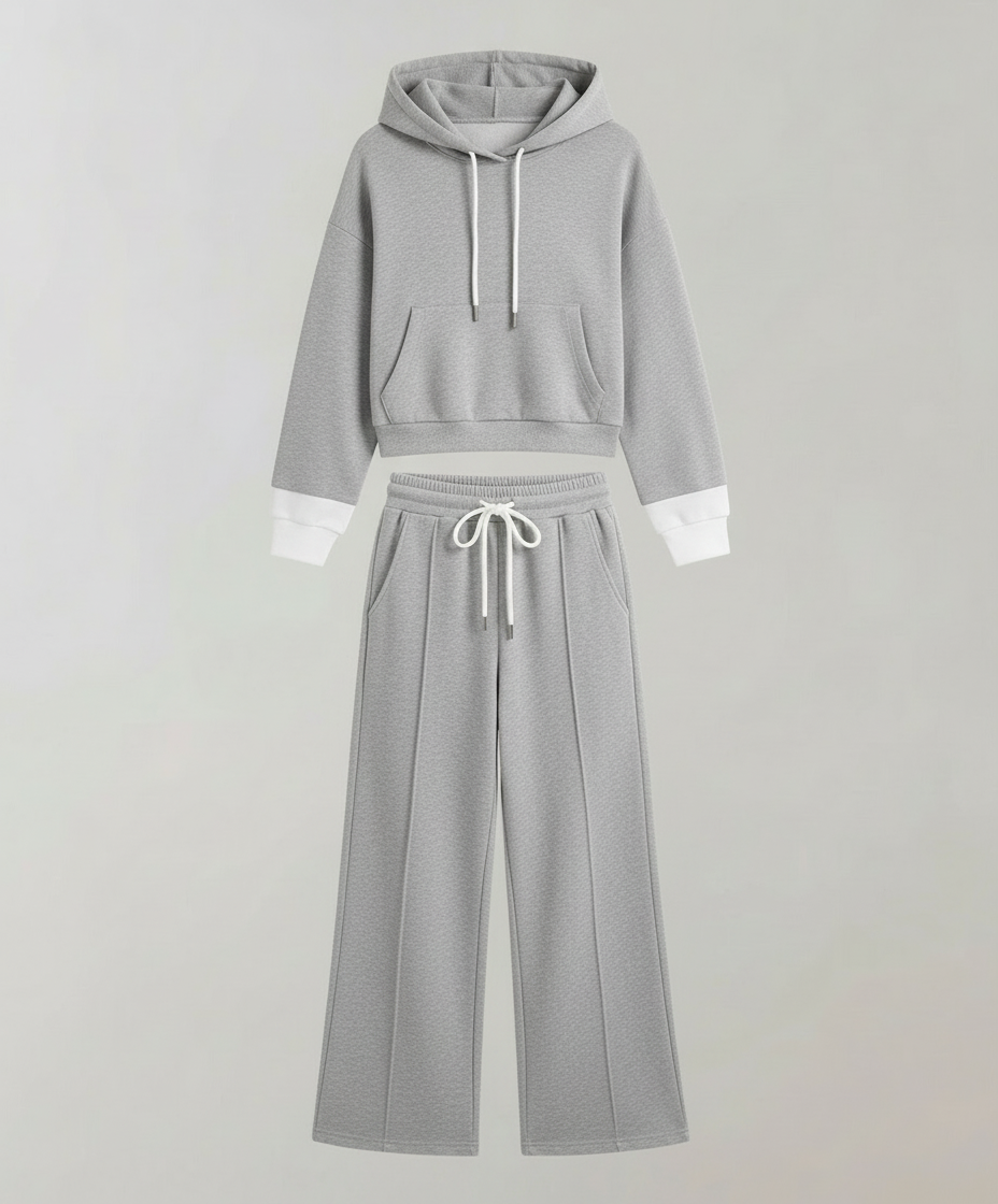 Two-tone women's lounge set