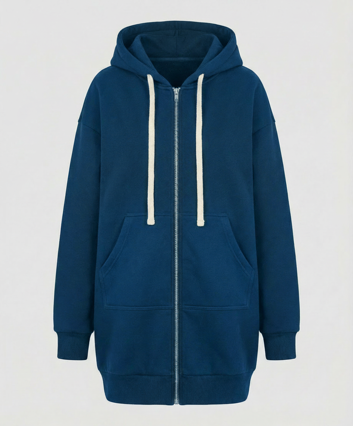 Knee-length Comfort Hoodie Women