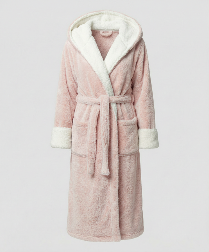 Cozy Fleece Bathrobe Women
