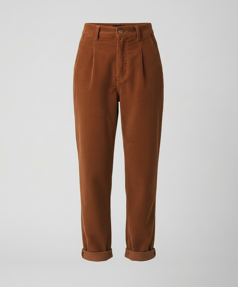 Casual Comfort Cord Pants Women