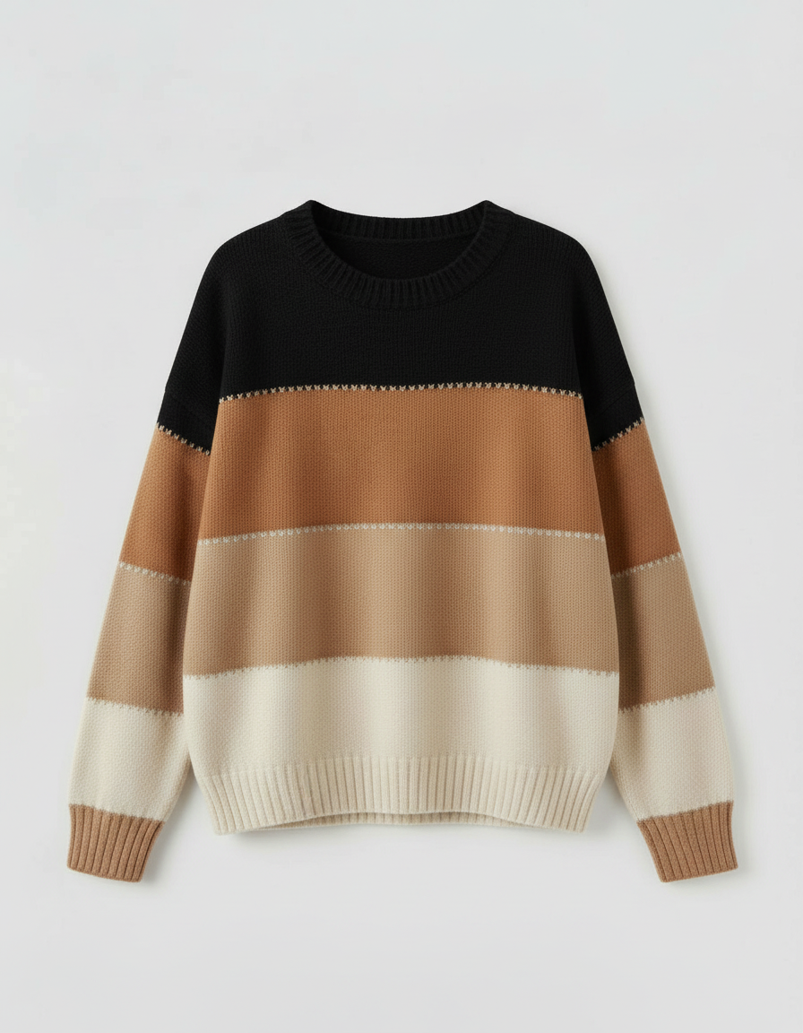 Striped Women's Sweatshirt