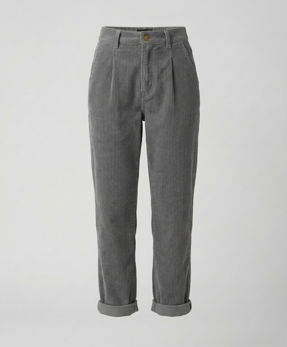 Casual Comfort Cord Pants Women