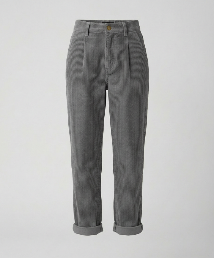 Casual Comfort Cord Pants Women