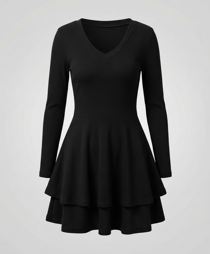 Women’s Wrap Dress Ruffles
