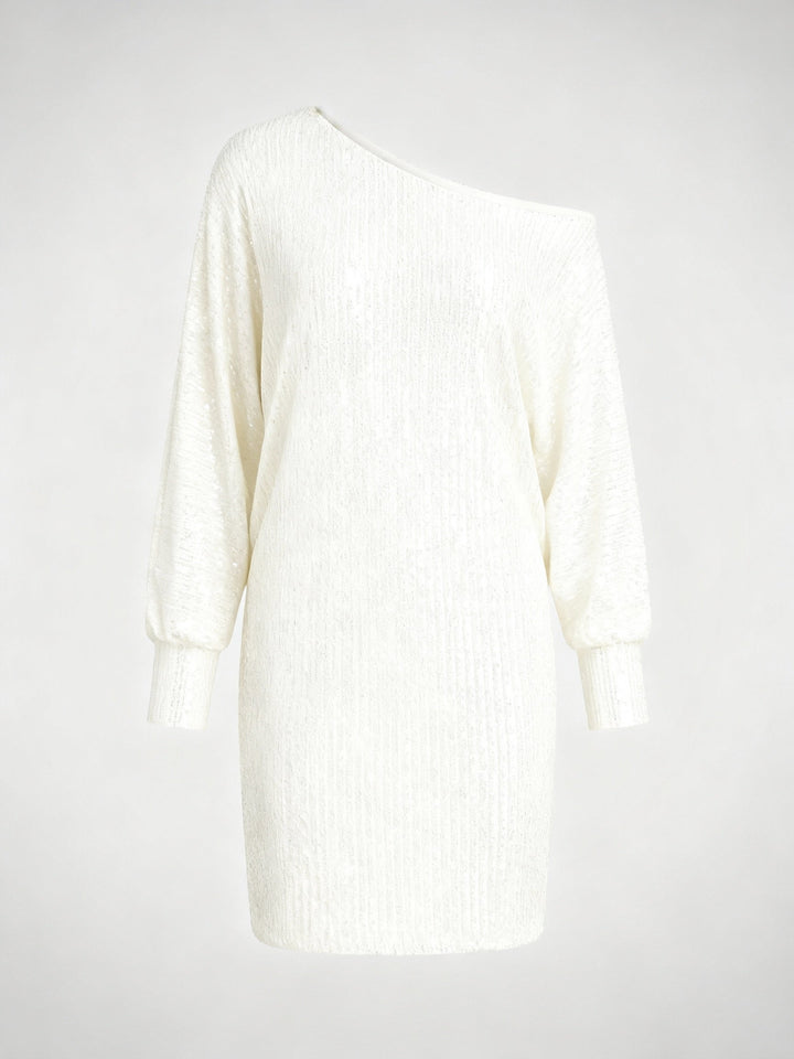 Glamorous Contrast Sequin Dress Women