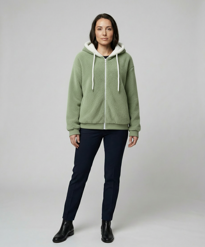 Extra warm Teddy hoodie