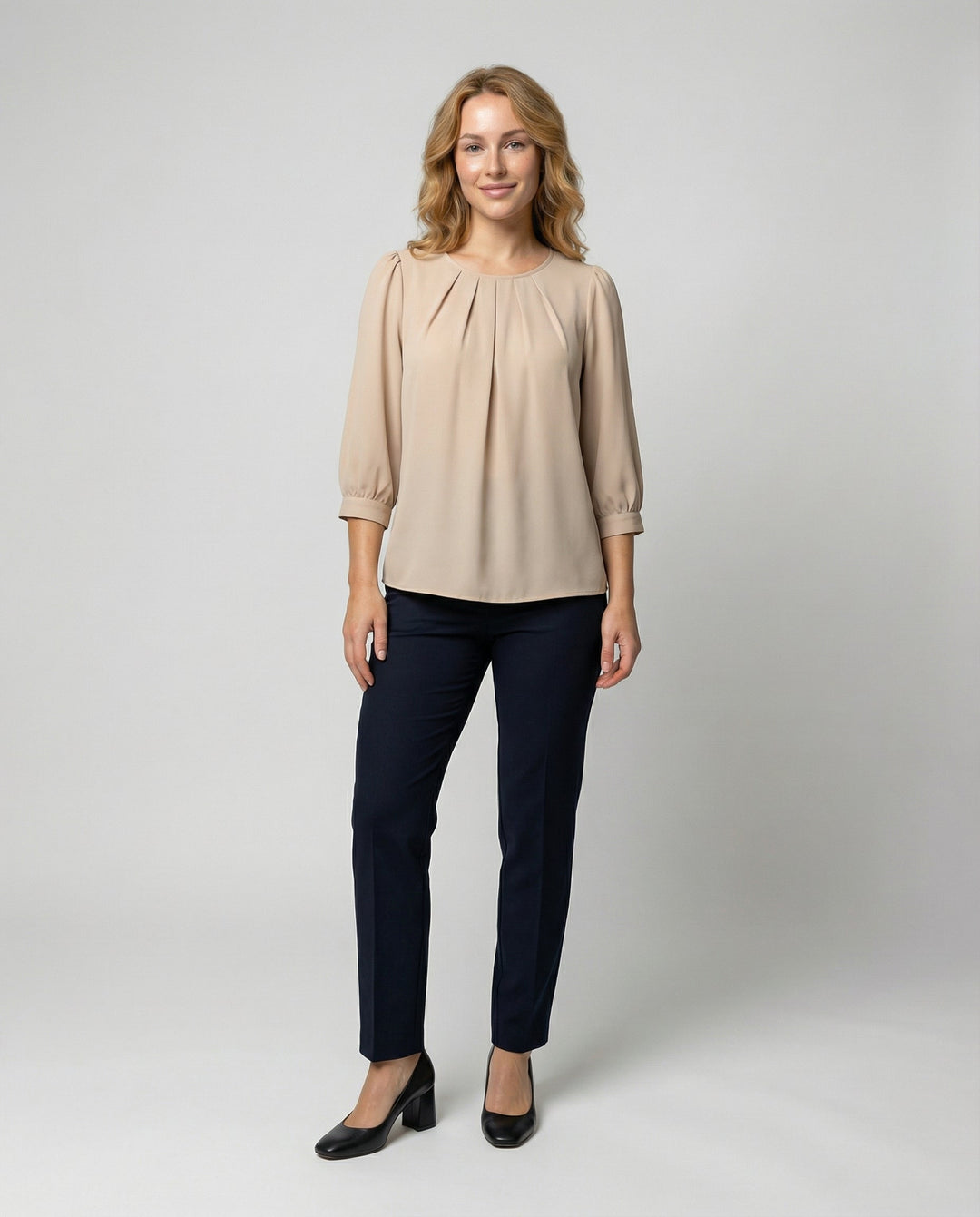 Elegant Satin Blouse Women