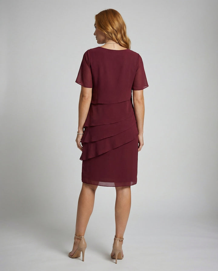 Elegant figure-forming women's dress