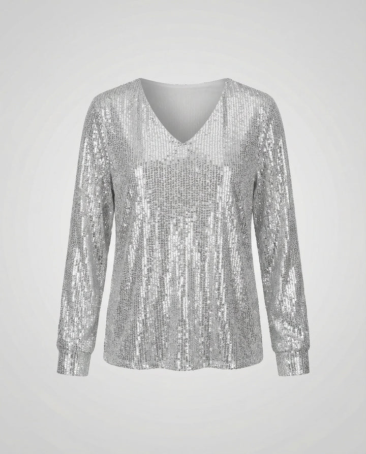 Glitter Sequins Top Women