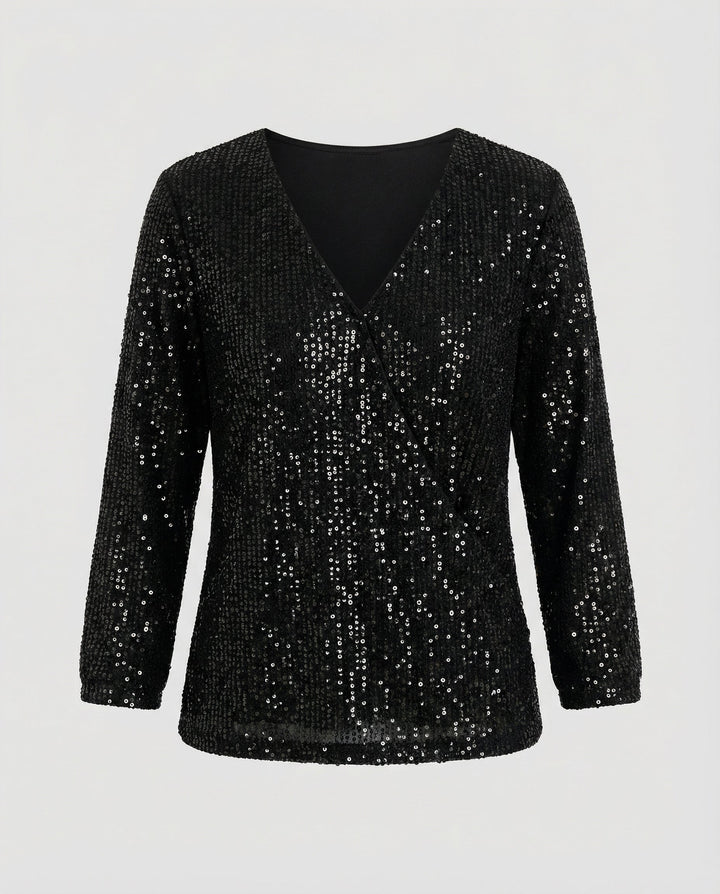 Glitter Sequins Top Women