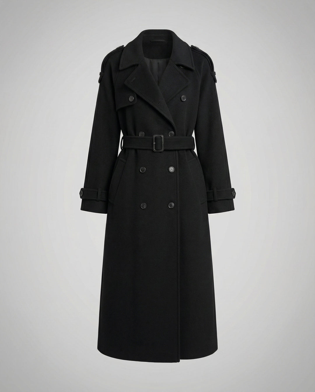 Comfortable Oversized Wool Coat Women