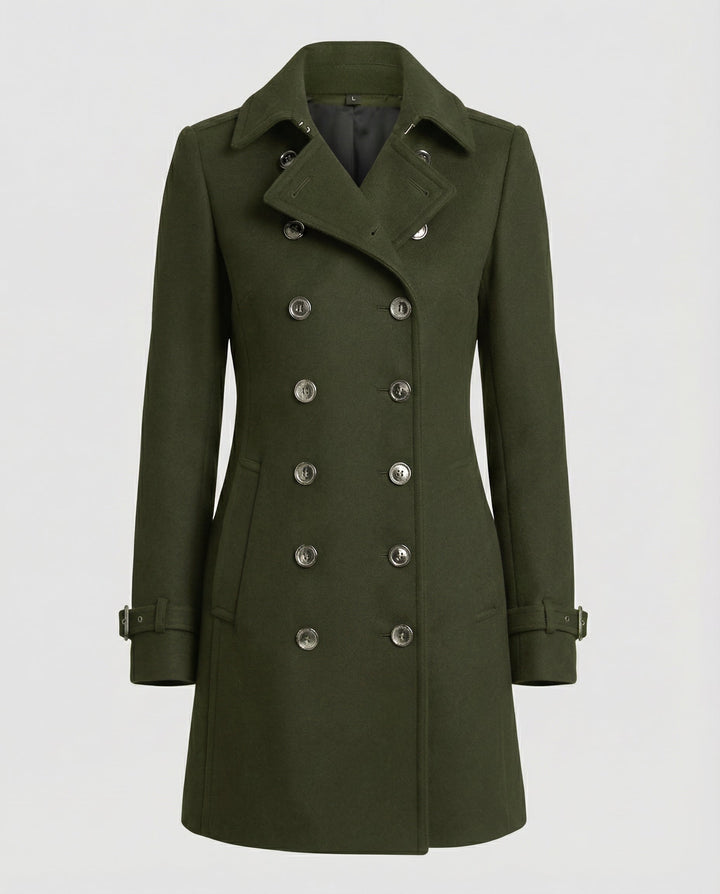 Elegant Warmer Wool Coat Women