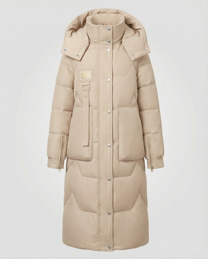 Winter coat women hood