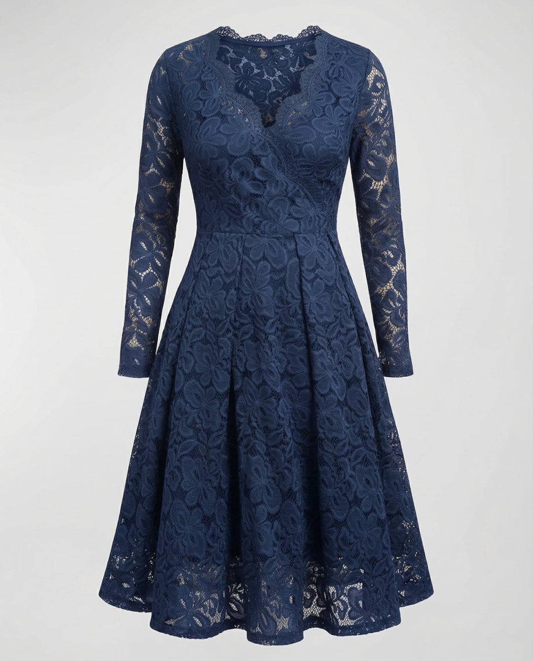 Elegant lace dress women
