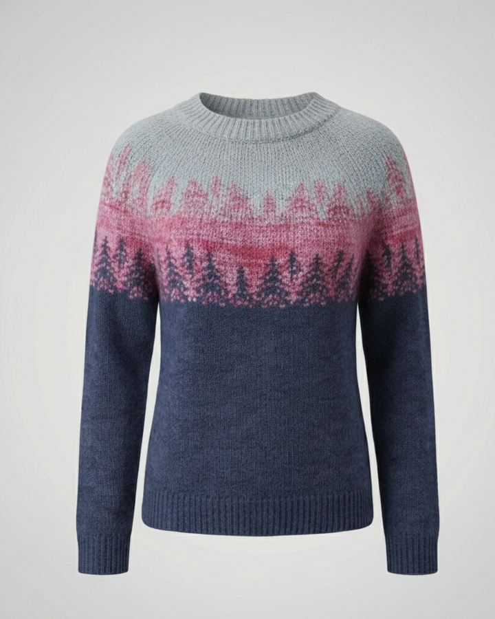 Stylish Norwegian sweater women
