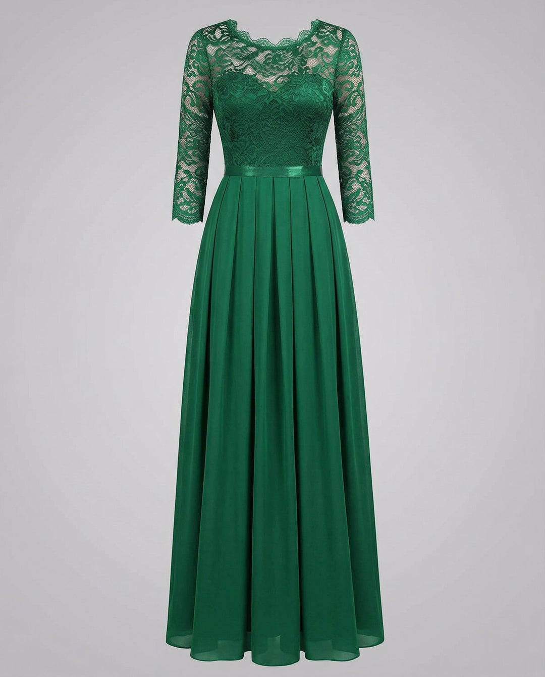 Elegant lace bridesmaid dress