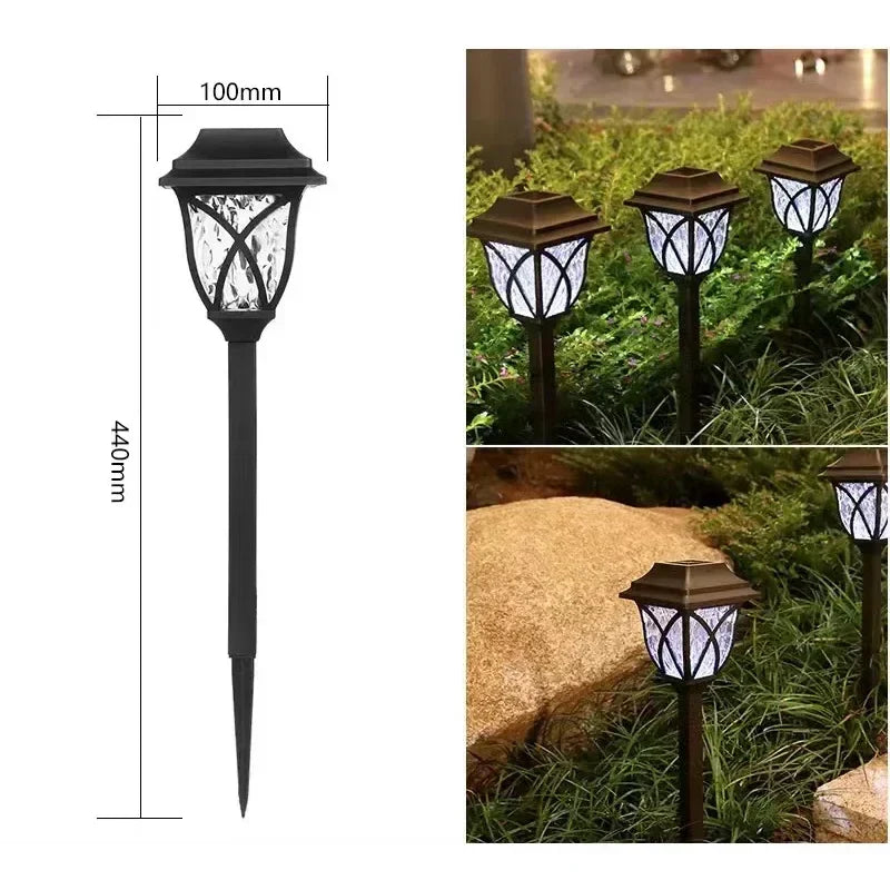 LED Solar Garden Lights – Decorative Solar-Powered Lawn Lights for Outdoor Pathways