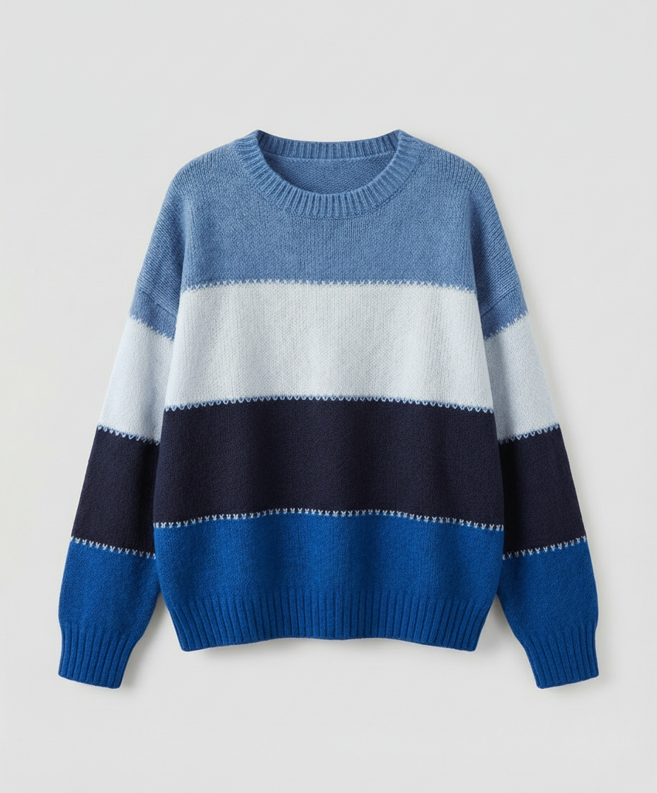 Striped Women's Sweatshirt
