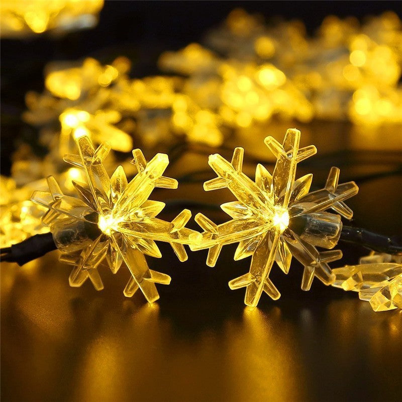 Globe LED String Lights With Waterproof Copper Wire And Textured Clear Bulbs