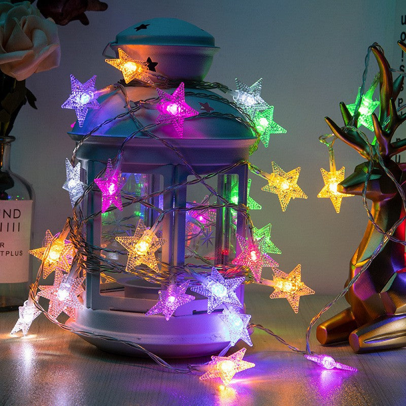 Globe LED String Lights With Waterproof Copper Wire And Textured Clear Bulbs