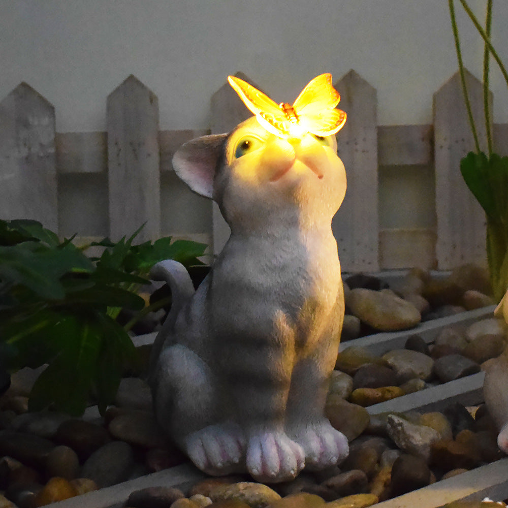Solar Powered Succulent Turtle Garden Planter Night Light Ornament