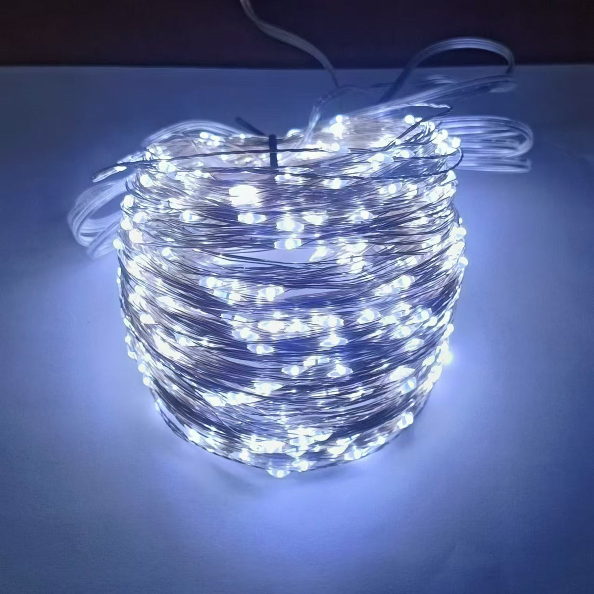 Outdoor Solar Waterproof Fairy String Lights With Dual Panel Stake And Memory Mode