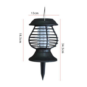 Solar-Powered Decorative Pathway Lantern