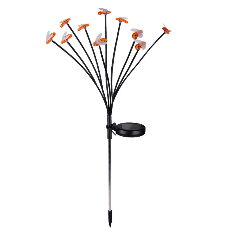 Decorative LED Fiber Optic Flower Stakes Bouquet