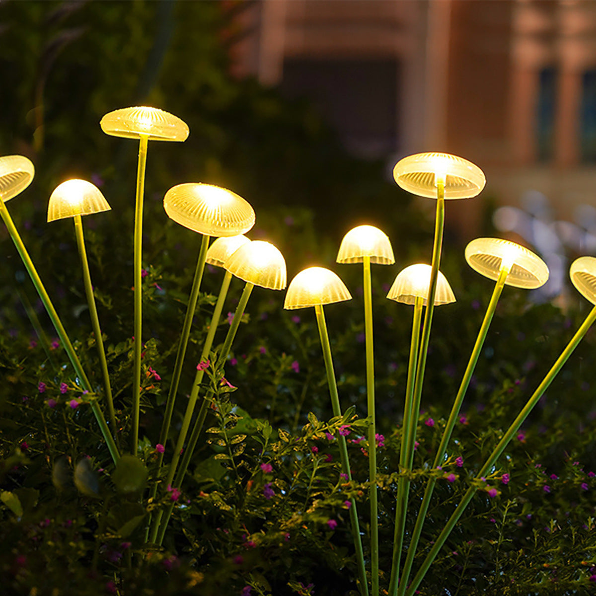 Decorative LED Fiber Optic Flower Stakes Bouquet