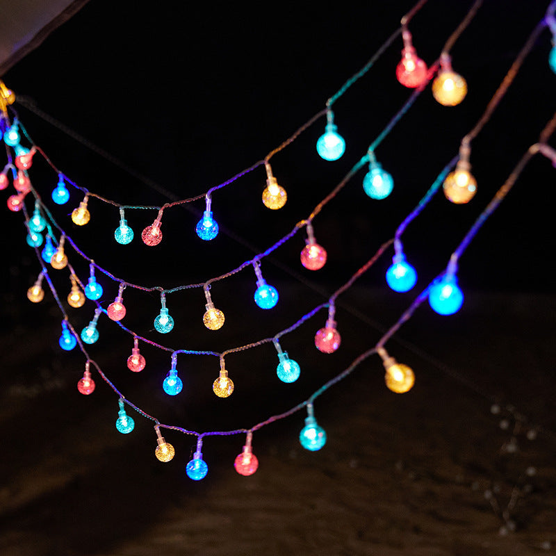 Decorative Snowflake LED String Lights Battery Powered Indoor Outdoor Fairy