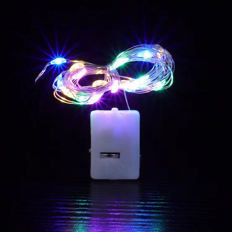 LED Bottle Stopper Fairy String Lights With Waterproof Battery Cap And Flexible Copper Wire