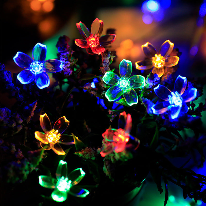 Decorative Snowflake LED String Lights Battery Powered Indoor Outdoor Fairy