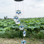 LED Solar Butterfly Wind Chime Garden Hanging Light Happy Growers