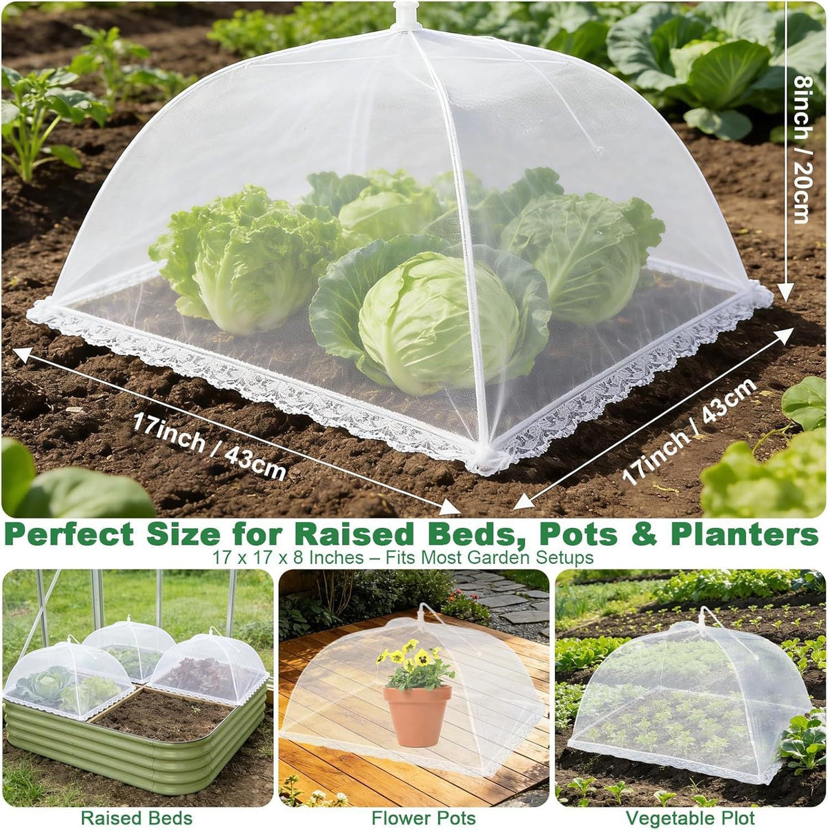 Protective Garden Canopy House Growers