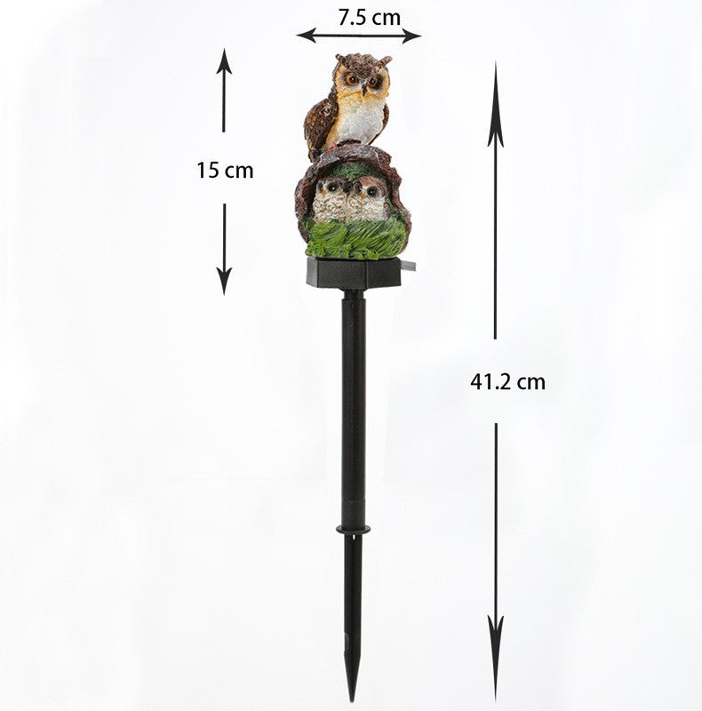Realistic Solar Bird Garden Stake With Motion Sensor And Weatherproof Design