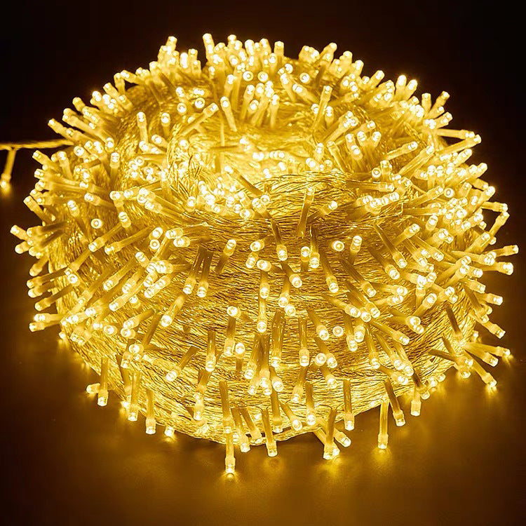 Decorative Snowflake LED String Lights Battery Powered Indoor Outdoor Fairy