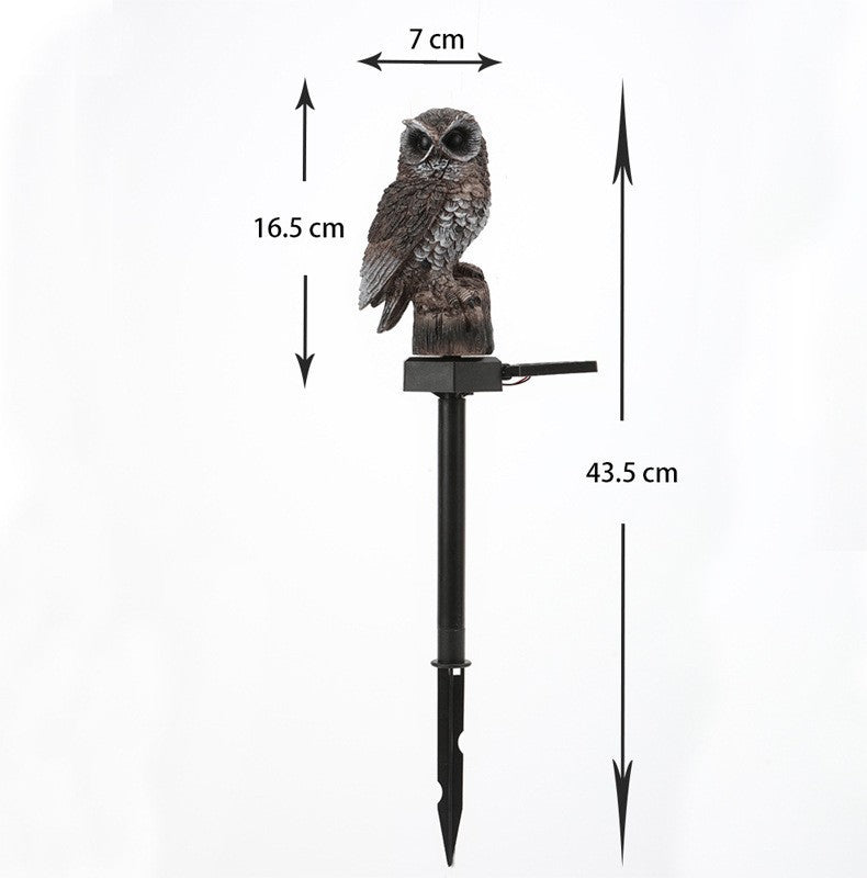 Realistic Solar Bird Garden Stake With Motion Sensor And Weatherproof Design