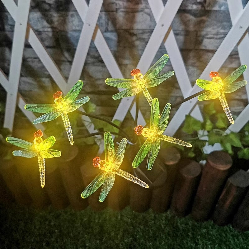 Decorative LED Fiber Optic Flower Stakes Bouquet