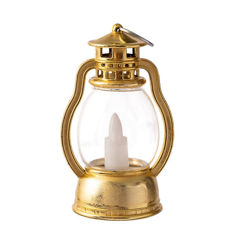 Decorative LED Vintage-Style Mini Lantern Tealight Candle Holder