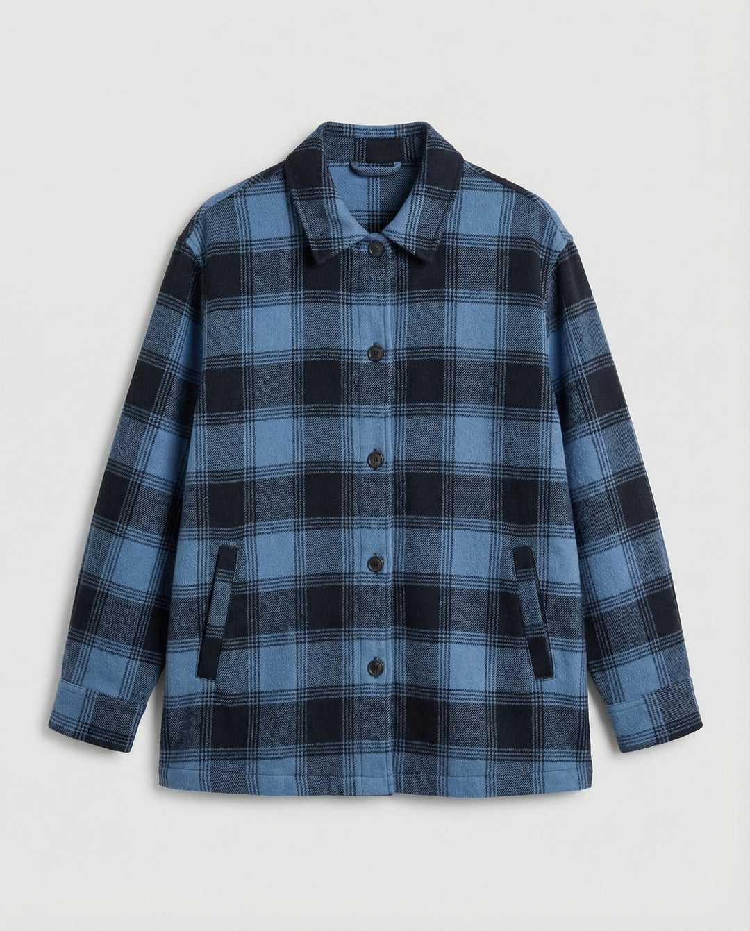 Casual Women's Check Long Blouse