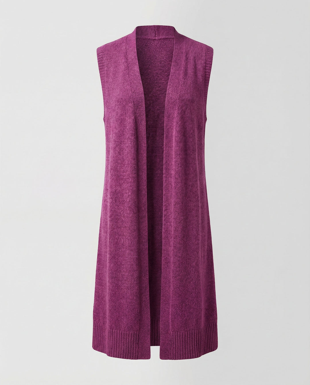 Oversized Women's Knitted Vest