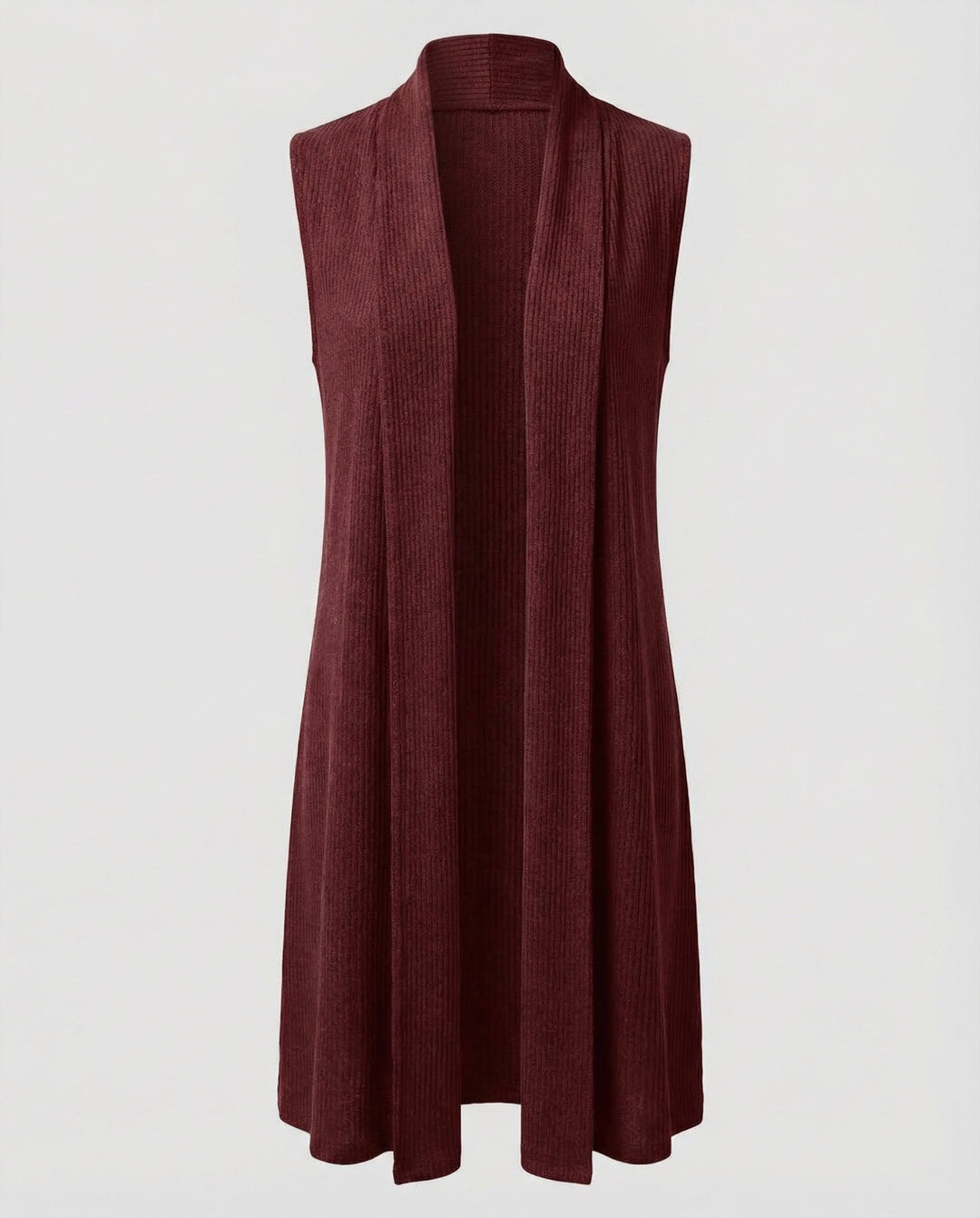 Oversized Women's Knitted Vest