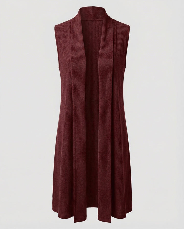 Oversized Women's Knitted Vest