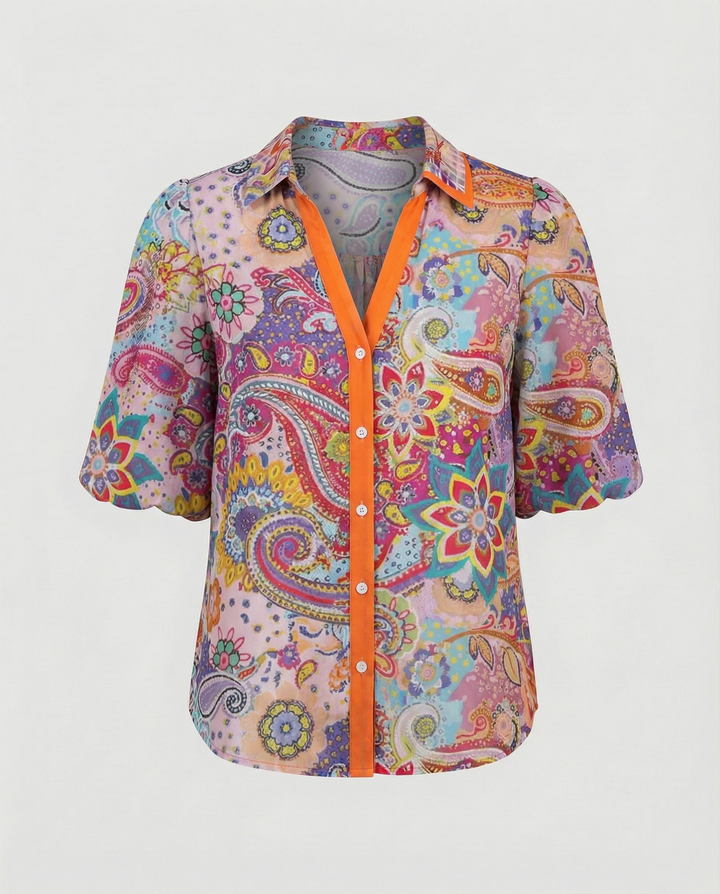 Elegant Boho Blouse Women