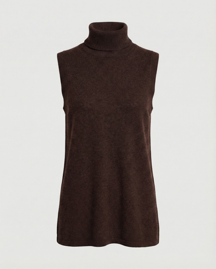 Elegant women's turtleneck sweater