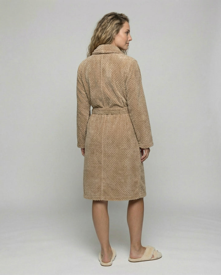 Cozy women's bathrobe